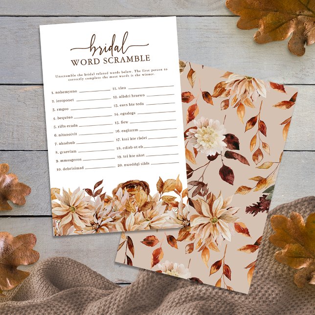 Jogo Elegante de Desembaralhar Palavras (Elegant Word Scramble Game
)