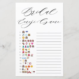 Jogo Emoji do Chá de panela de Tipografia Minimali