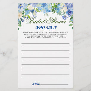 Jogo floral do chá de panela do Hydrangea azul