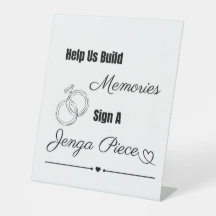 Jogo Jenga, Sinal de Casamento, Jogos Convidados d