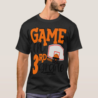 Jogo Na Camisa Da Escola De Basquete Da 3ª Série