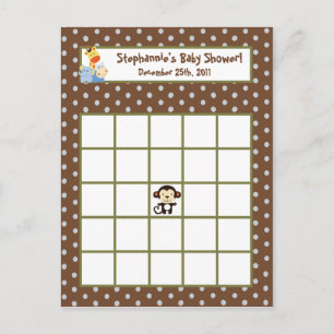 Jogo que pode escrever-se da selva do cartão do