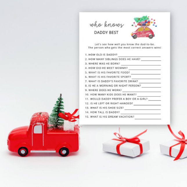 Jogo Quem conhece melhor o PAPAI (Criador carregado)