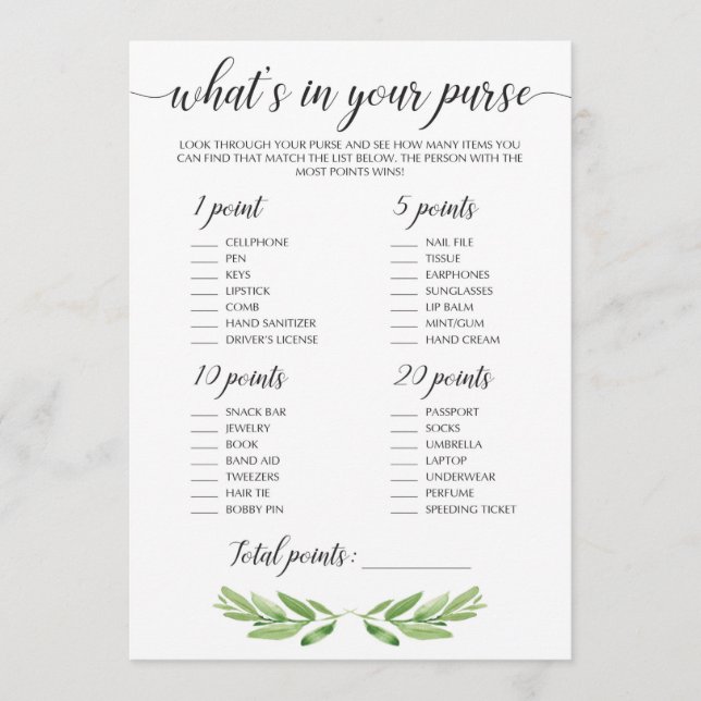 Jogo Raid de Atividade de Chá de panela Verde (Frente)