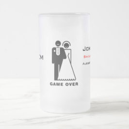 Jogo sobre a caneca do fosco - noivo triste