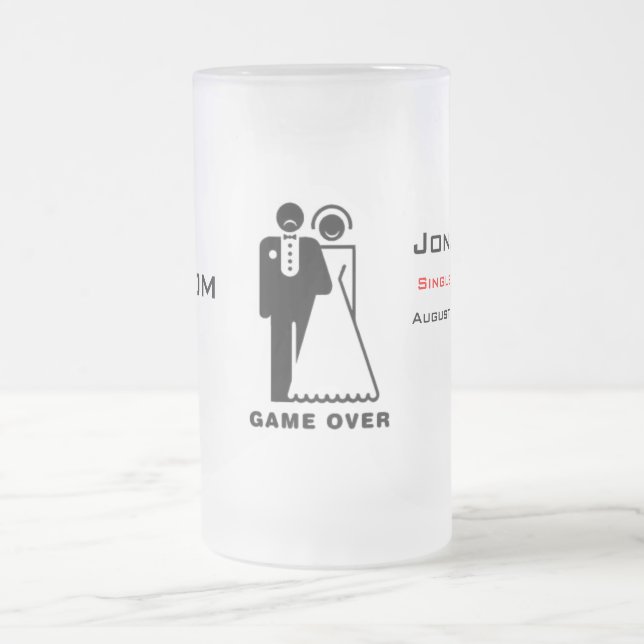 Jogo sobre a caneca do fosco - noivo triste (Centro)