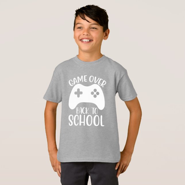 Jogo sobre camiseta para jogos (Frente Completa)