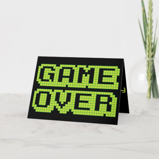 Jogo Sobre Cartão de Aniversário (Frente)