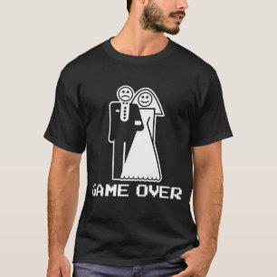 jogo sobre casamento, camisa de casamento engraçad