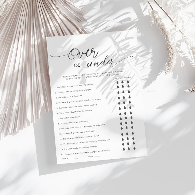 Jogo Sobre ou Sob Chá de panela (Criador carregado)