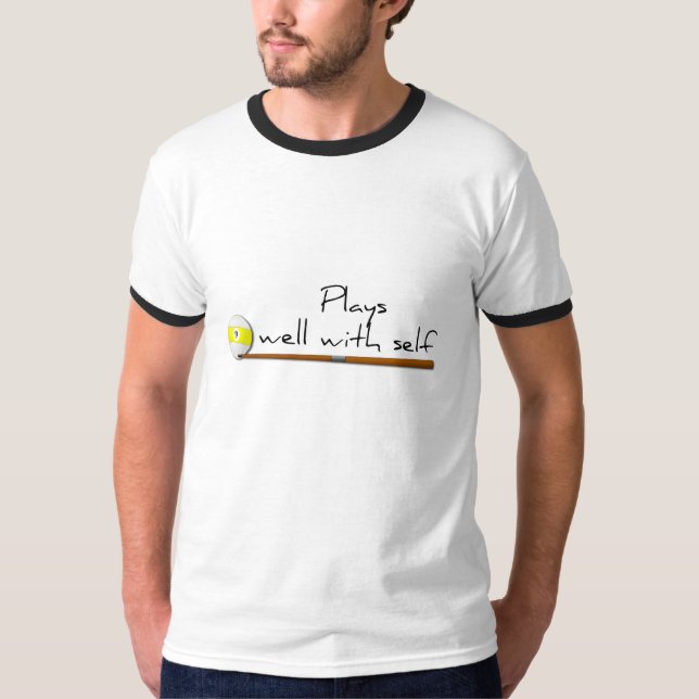 Jogos bem, camisa engraçada do provérbio (Frente)