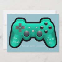 Jogos, Controlador, Bar Mitzvah, Convite