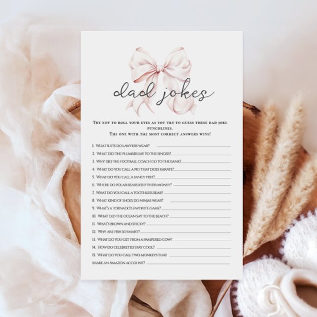 Jogos de Atividade do Pai do Chá de fraldas rosa A (Criador carregado)