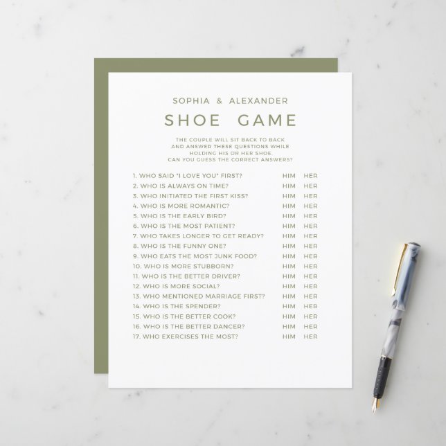 Jogos de Casamento (Frente/Verso In Situ)