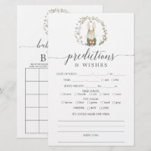 Jogos de Chá de fraldas em duplo lado botânico da