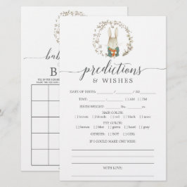 Jogos de Chá de fraldas em duplo lado botânico da 