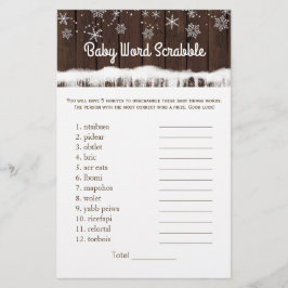 Jogos de Chá de fraldas Rhyme para o Nursery do Ba