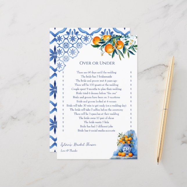 Jogos de chá de panela de talavera azuis (Frente/Verso In Situ)