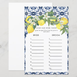 Jogos de Chá de panela Lemon Positano