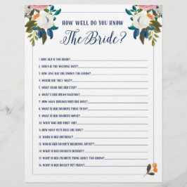 Jogos de Chuveiro de Noiva Quão Bem Você Conhece a