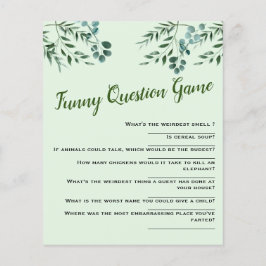 Jogos de perguntas para Chá de fraldas