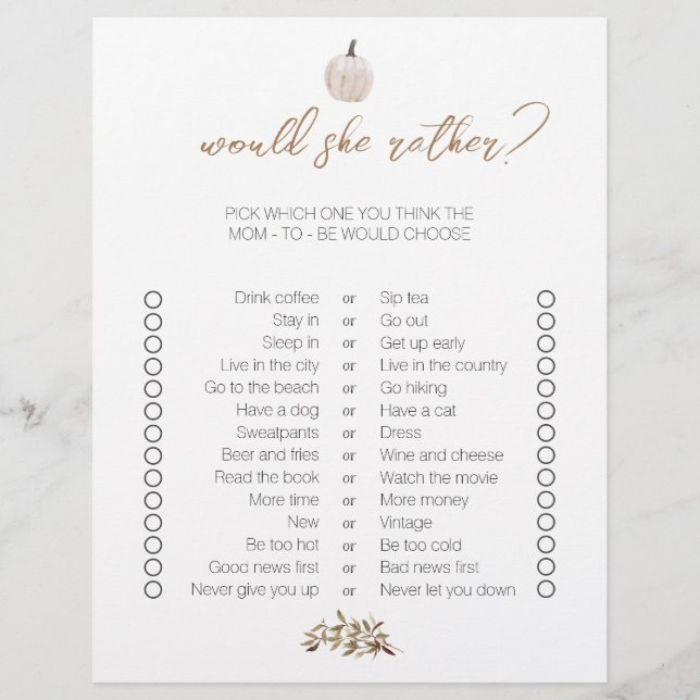 Jogos do Chá de fraldas Bingo de Dois Lados da Pum (Frente)