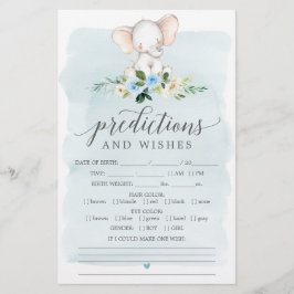 Jogos do Chá de fraldas de Dois Lados com Elefante