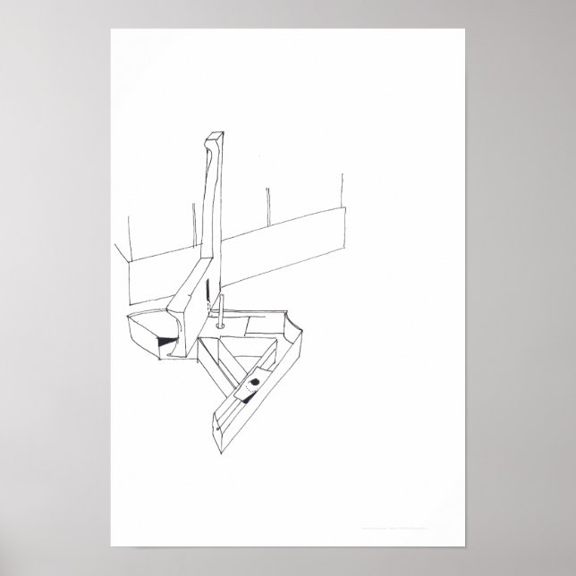 Jogos do Edifício com um Poster de desenho monográ (Frente)