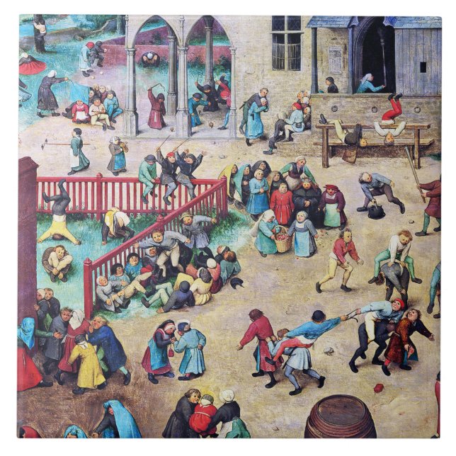 Jogos Infantis, Pieter Bruegel (Frente)
