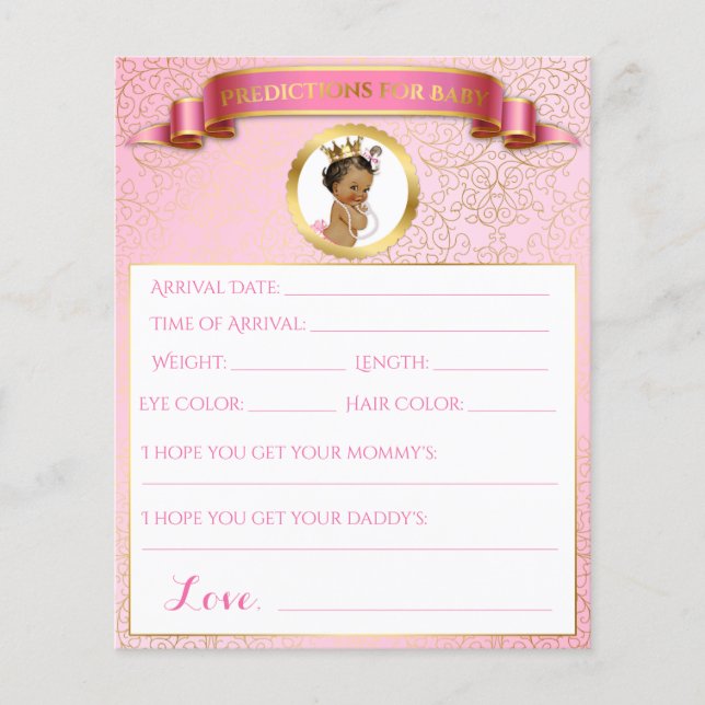 Jogos Princesa Rosa Dourado Afro-Americanos (Frente)