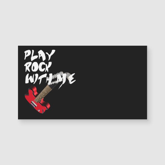 Jogue Rock Comigo (Frente)