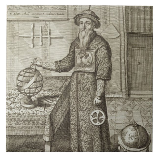 Johann Adam Schall von Bell (1591-1666) 'de Chin (Frente)