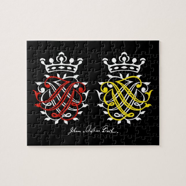 Johann Sebastian Bach Quebra-cabeça (Horizontal)