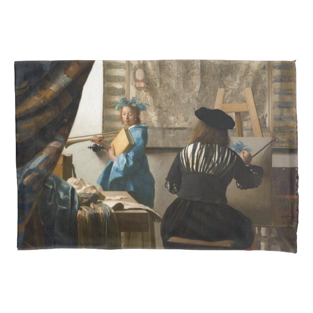 Johannes Vermeer - A Alegoria da Pintura (Frente)