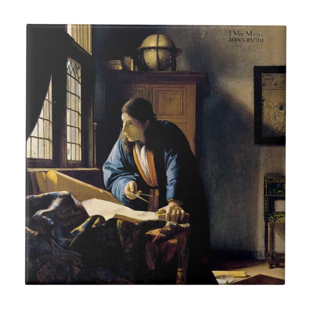 Johannes Vermeer - A Geógrafa (Frente)