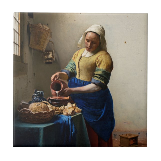 Johannes Vermeer - A Milkmaid (Frente)