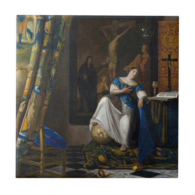 Johannes Vermeer - Alegoria de fé (Frente)
