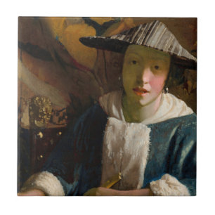 Johannes Vermeer - Garota com flauta