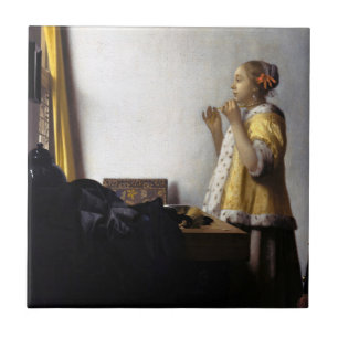 Johannes Vermeer - Jovem Mulher com Colar Pérola