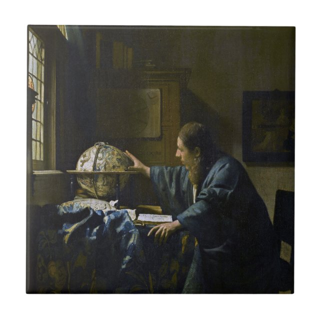 Johannes Vermeer - O Astronomer (Frente)