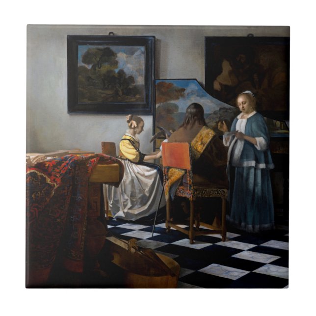Johannes Vermeer - O concerto (Frente)