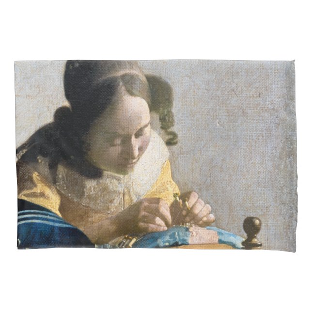 Johannes Vermeer - O Lacemaker (Frente)