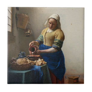 JOHANNES VERMEER - O milkmaid 1658