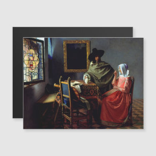 Johannes Vermeer - O Vidro da Placa Magnética do V