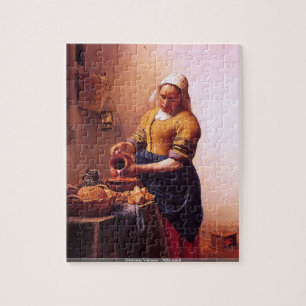 Johannes Vermeer - quebra-cabeça da empregada