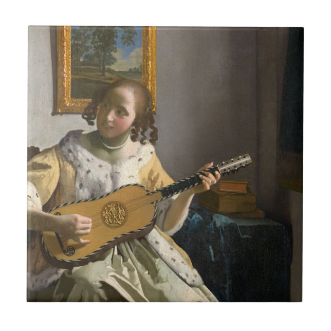 Johannes Vermeer - Tocador de Violão (Frente)