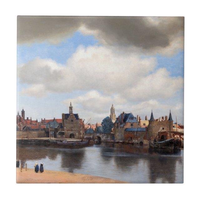 Johannes Vermeer - Visão de Delft (Frente)