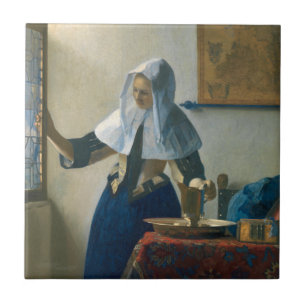 Johannes Vermeer Young Woman com Água Pitcher