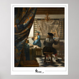 Johannes Vermeer Zedign Art Poster nº 14