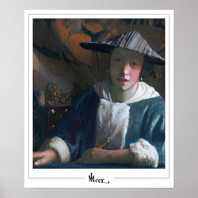 Johannes Vermeer Zedign Art Poster nº 23 (Frente)